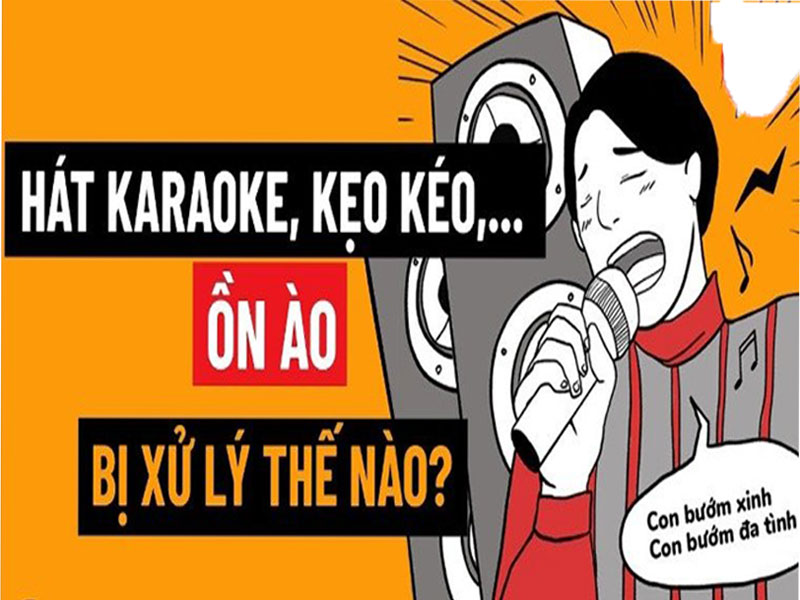 Luật phạt loa kẹo kéo