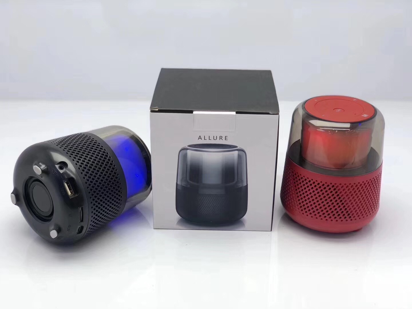 Loa bluetooth karaoke YS-314 kèm 2 micro có đèn led