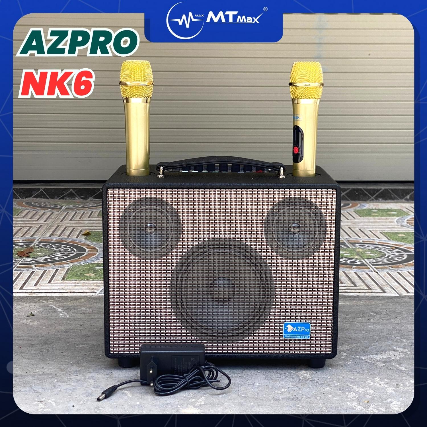 Loa karaoke xách tay AZ NK6 – Bass 16 công suất 150W