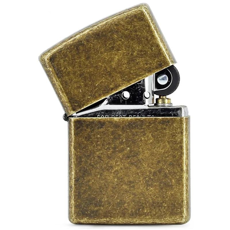 Hột Quẹt Zippo Đồng Cổ 3 Màu