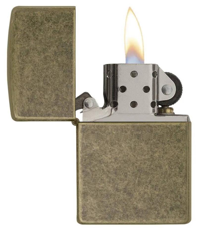 Hột Quẹt Zippo Đồng Cổ 3 Màu