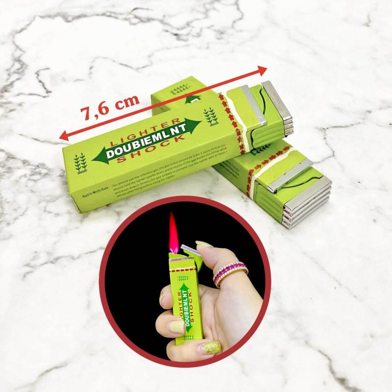 Bật lửa hình cây kẹo singum Doublemint xài gas