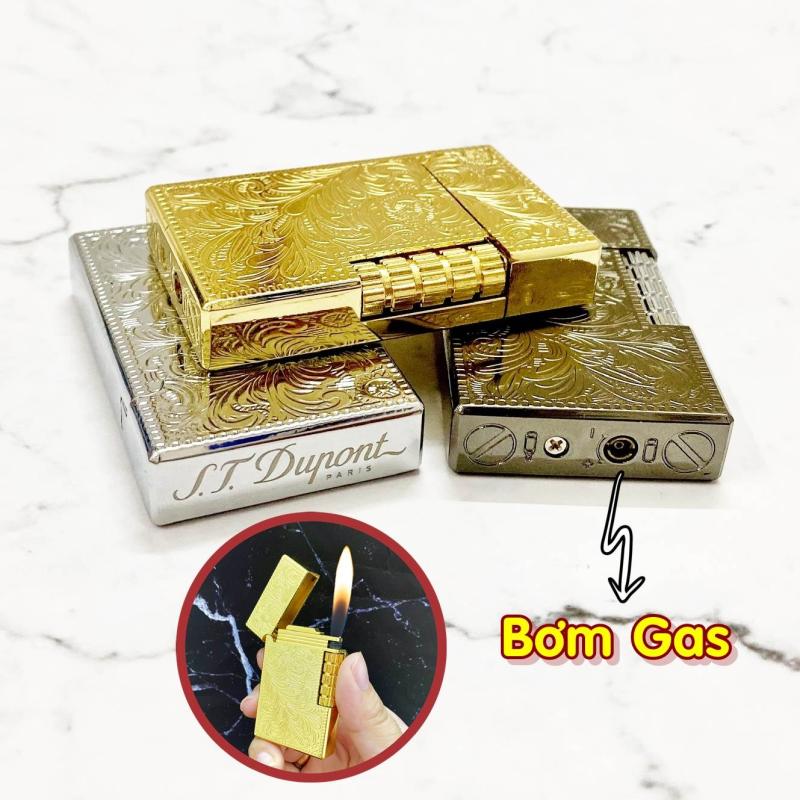 Bật lửa Dupont hoa văn M-19 dùng gas