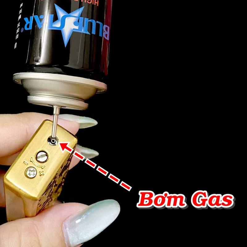 Bật lửa hình rồng dập nổi M-53 xài gas