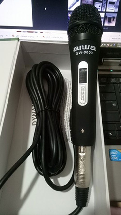 Micro karaoke có dây AIWA SW-8000