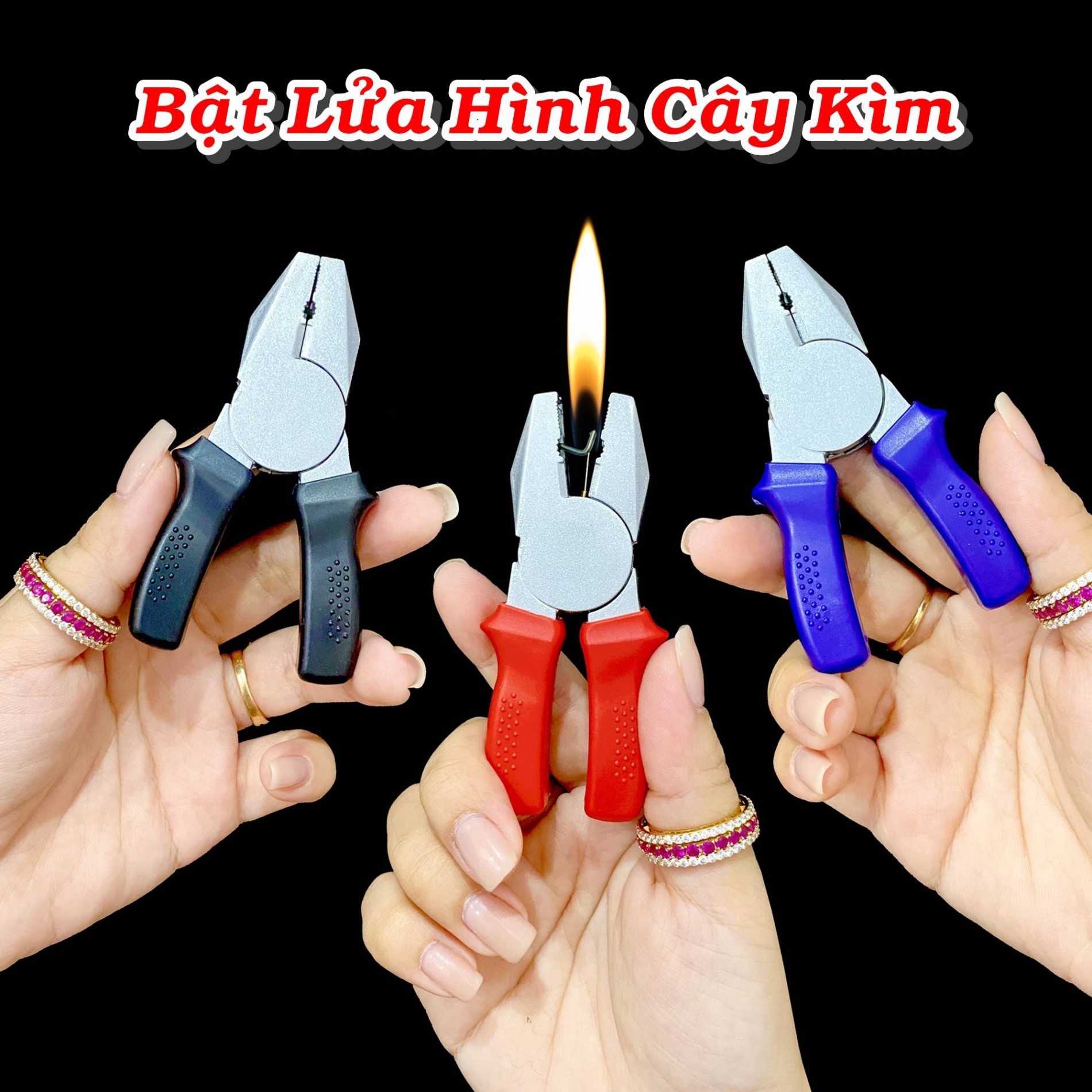 Bật lửa hình cây kìm - (xài gas)