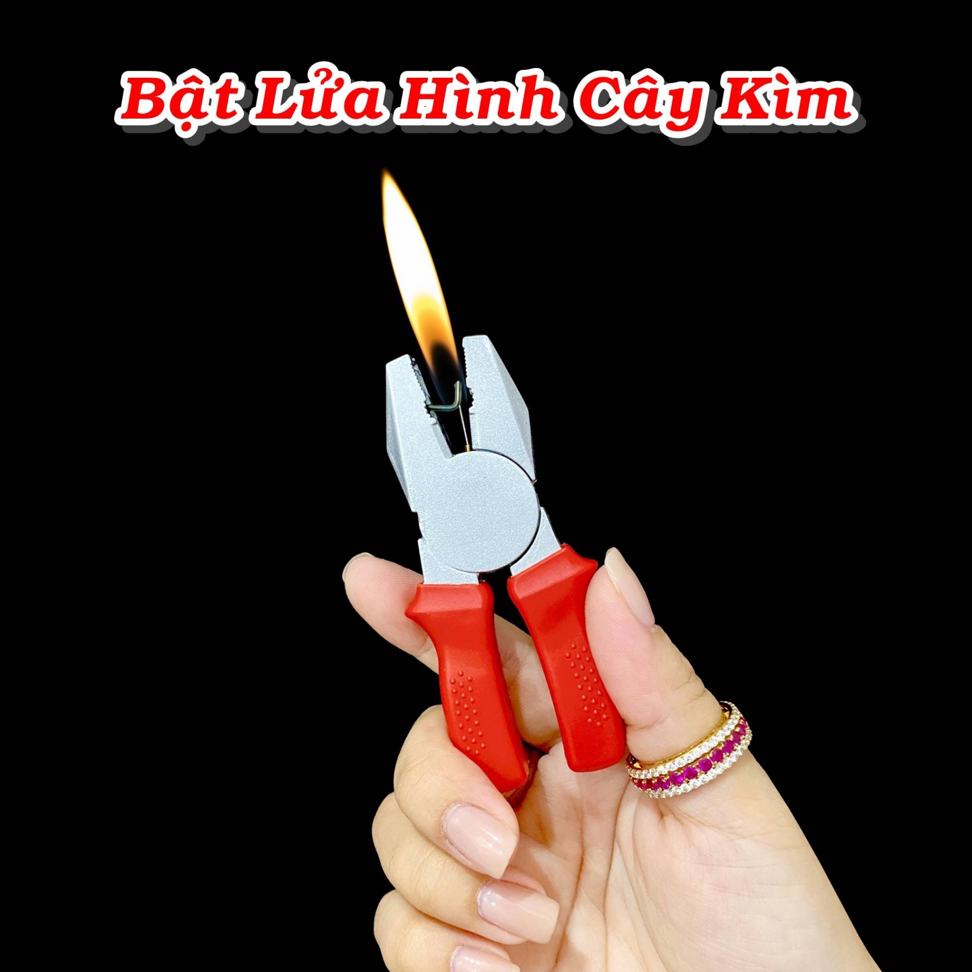 Bật lửa hình cây kìm - (xài gas)