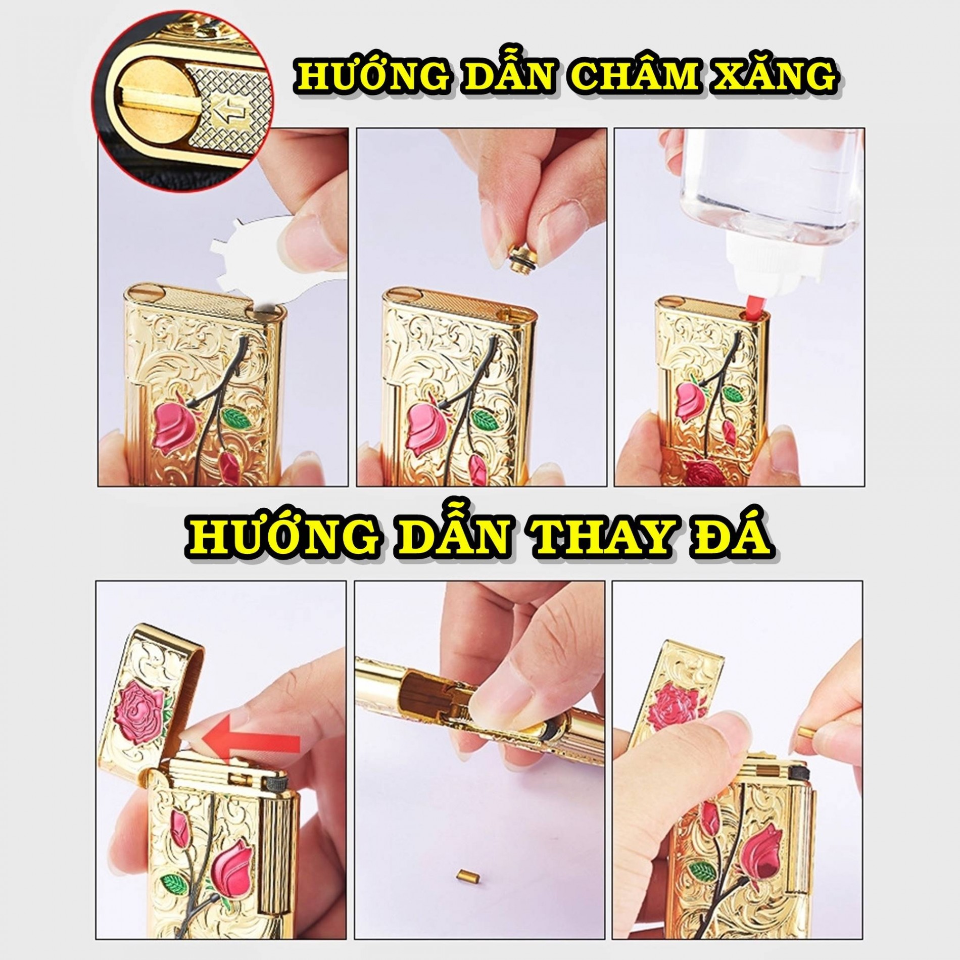 Bật lửa Dupont hình ngựa phi M-80 xài xăng