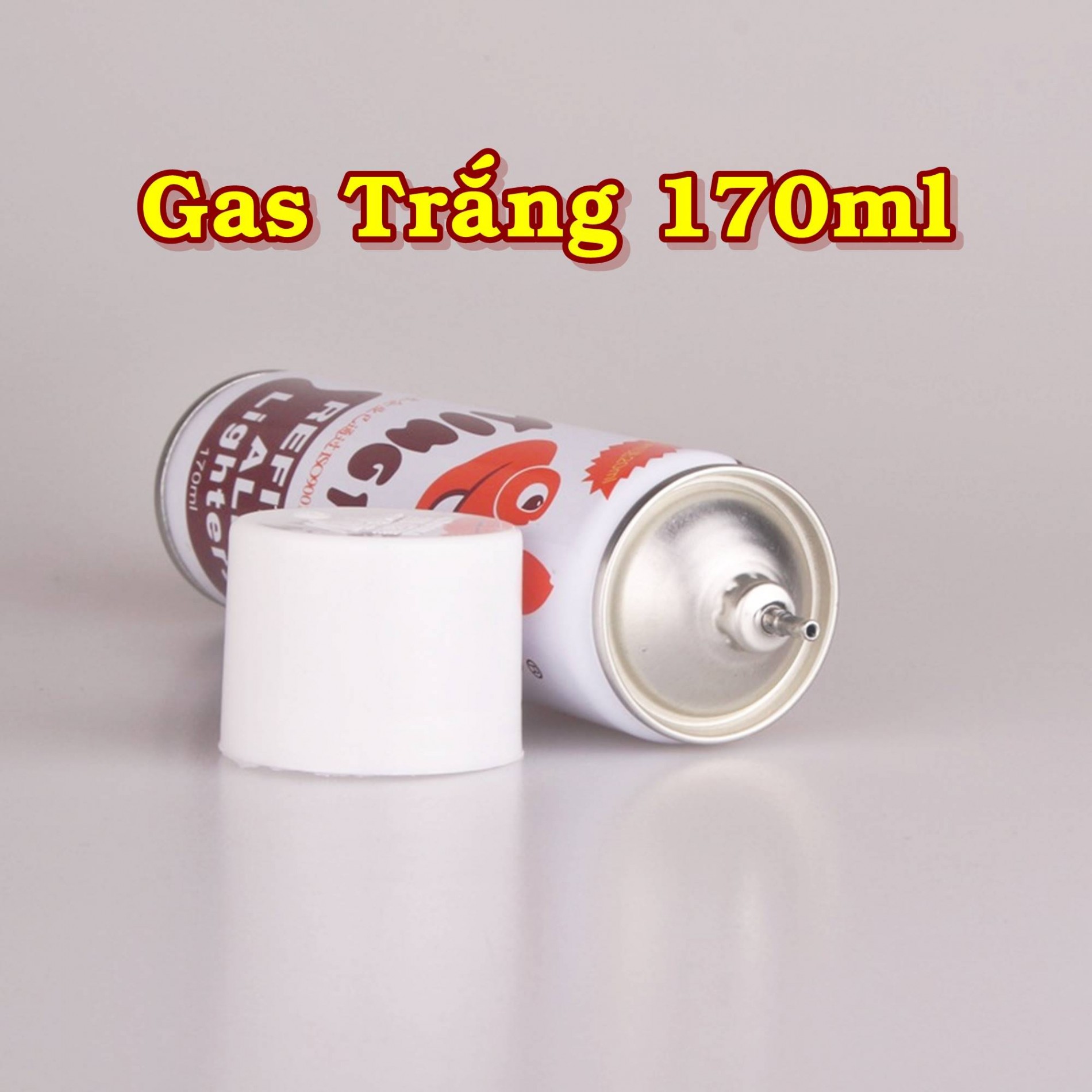 Gas bơm bật lửa 170ml (gas trắng)