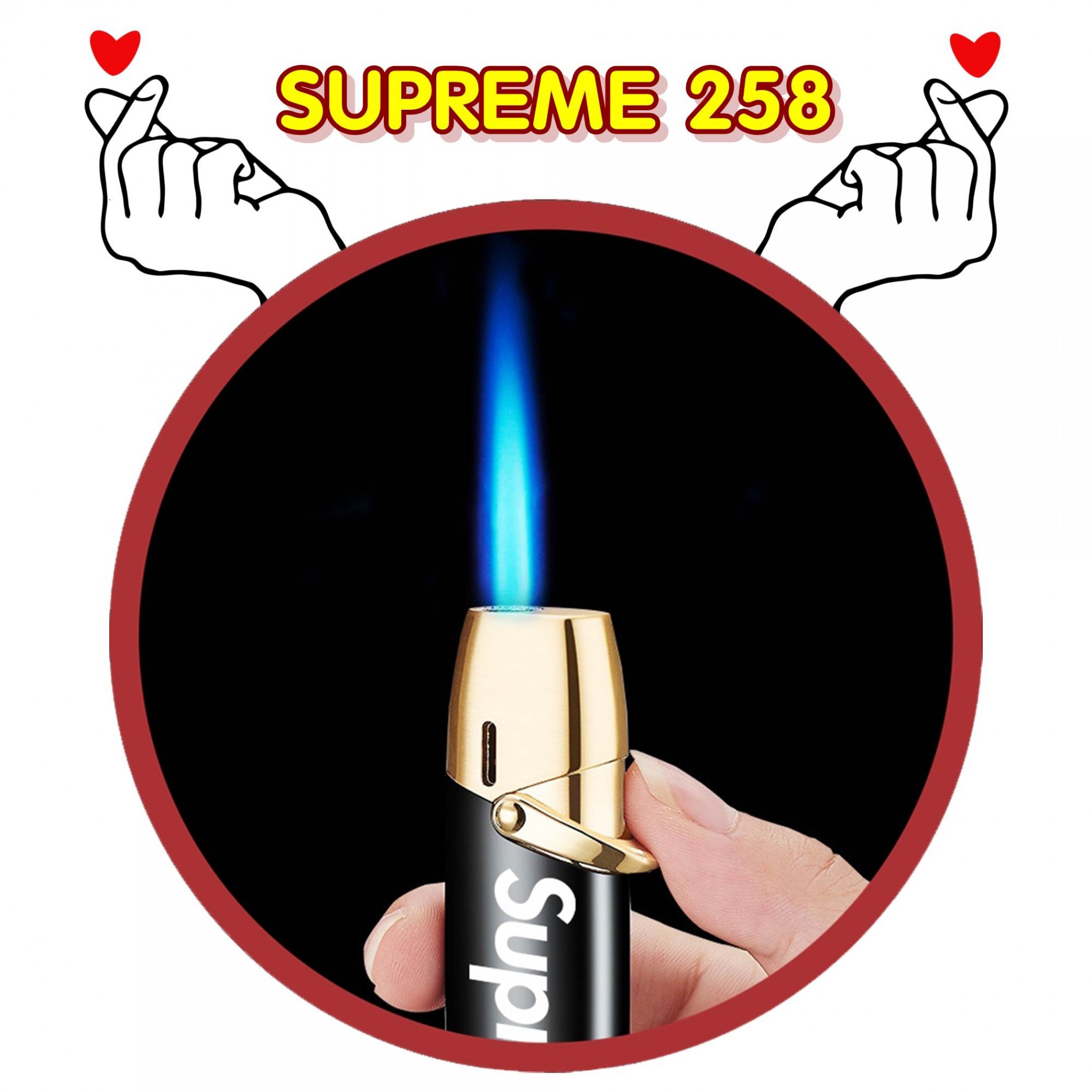 Bật lửa khè Supreme 258 xài gas