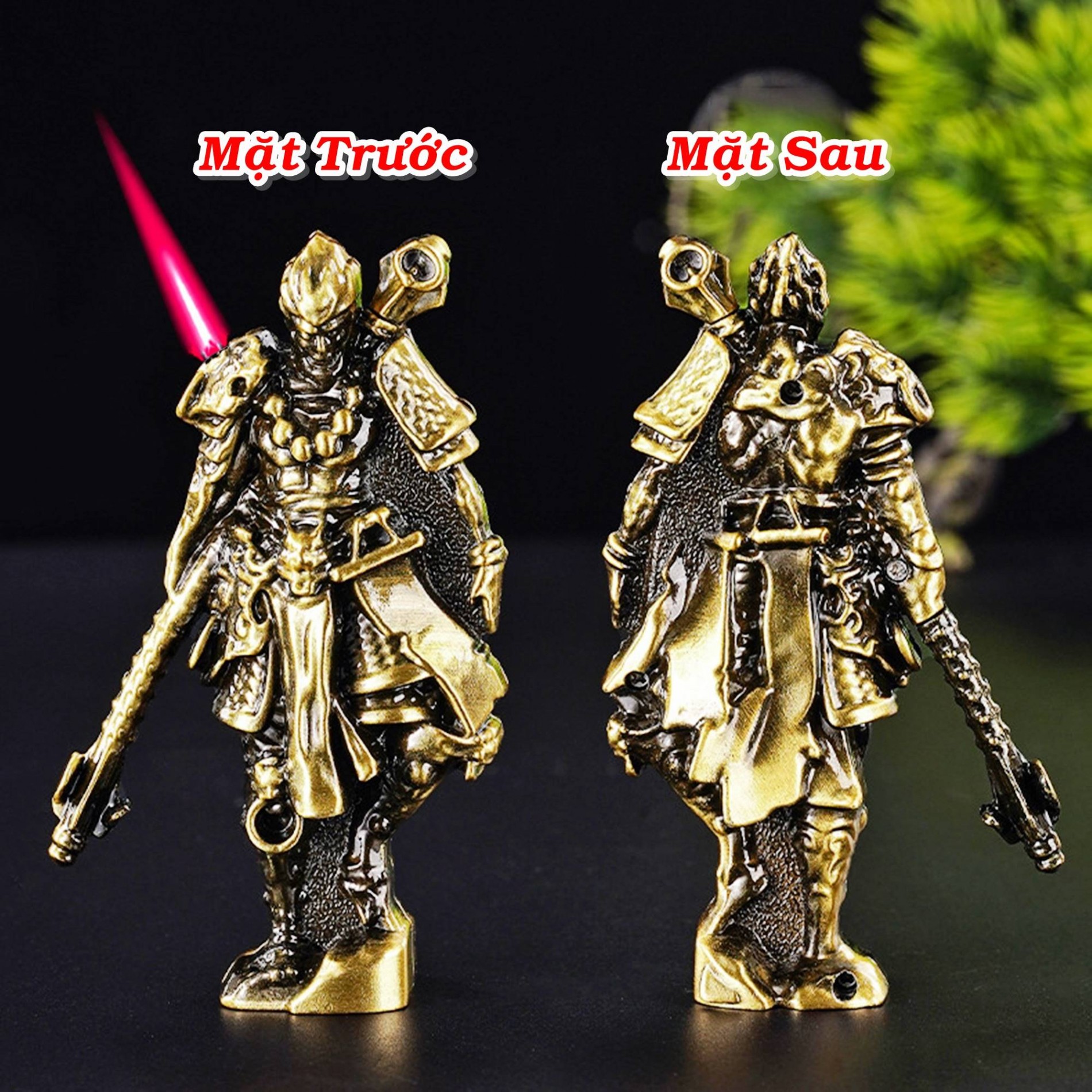 Bật lửa khè hình Wukong bật lửa để bàn xài gas