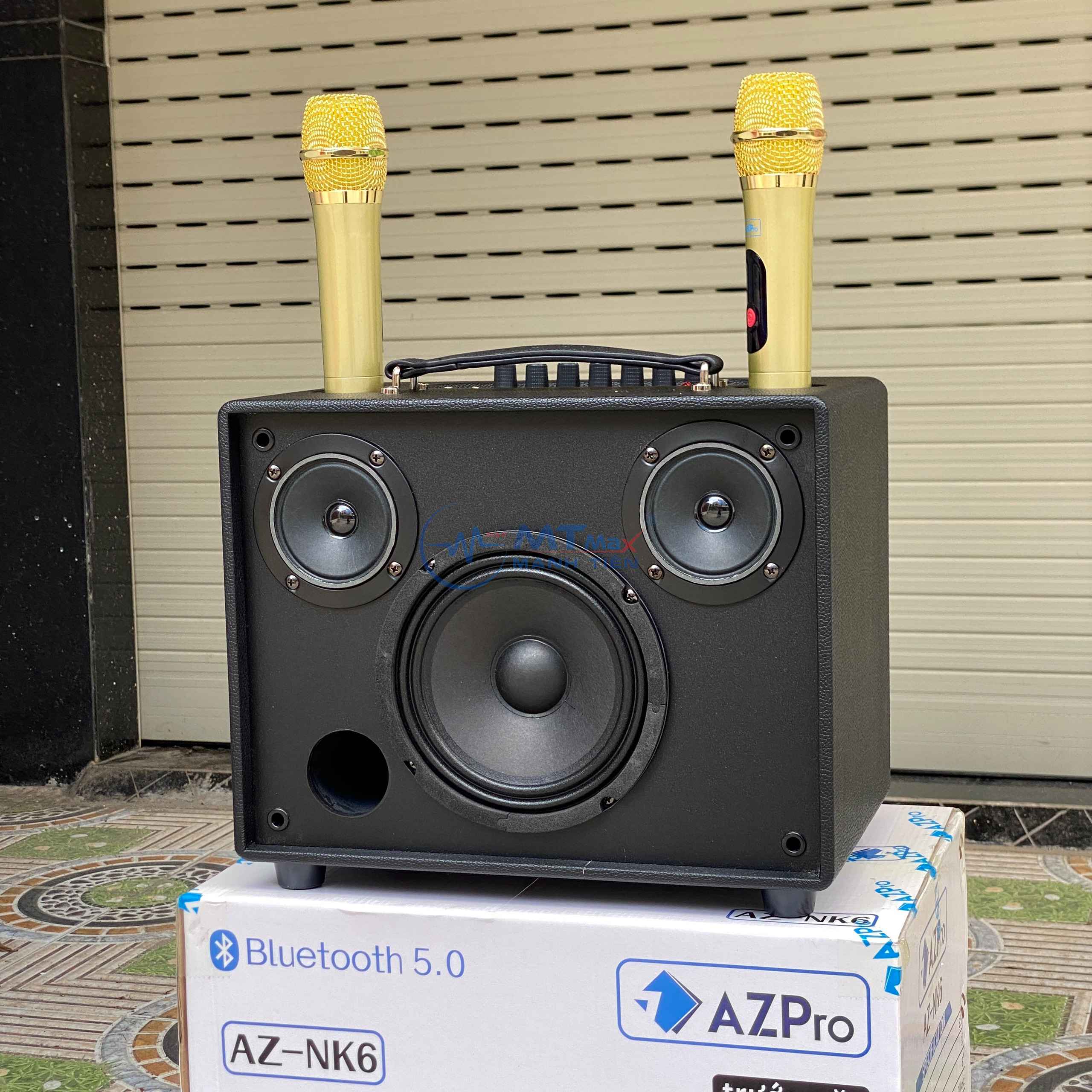 Loa karaoke xách tay AZ NK6 – Bass 16 công suất 150W