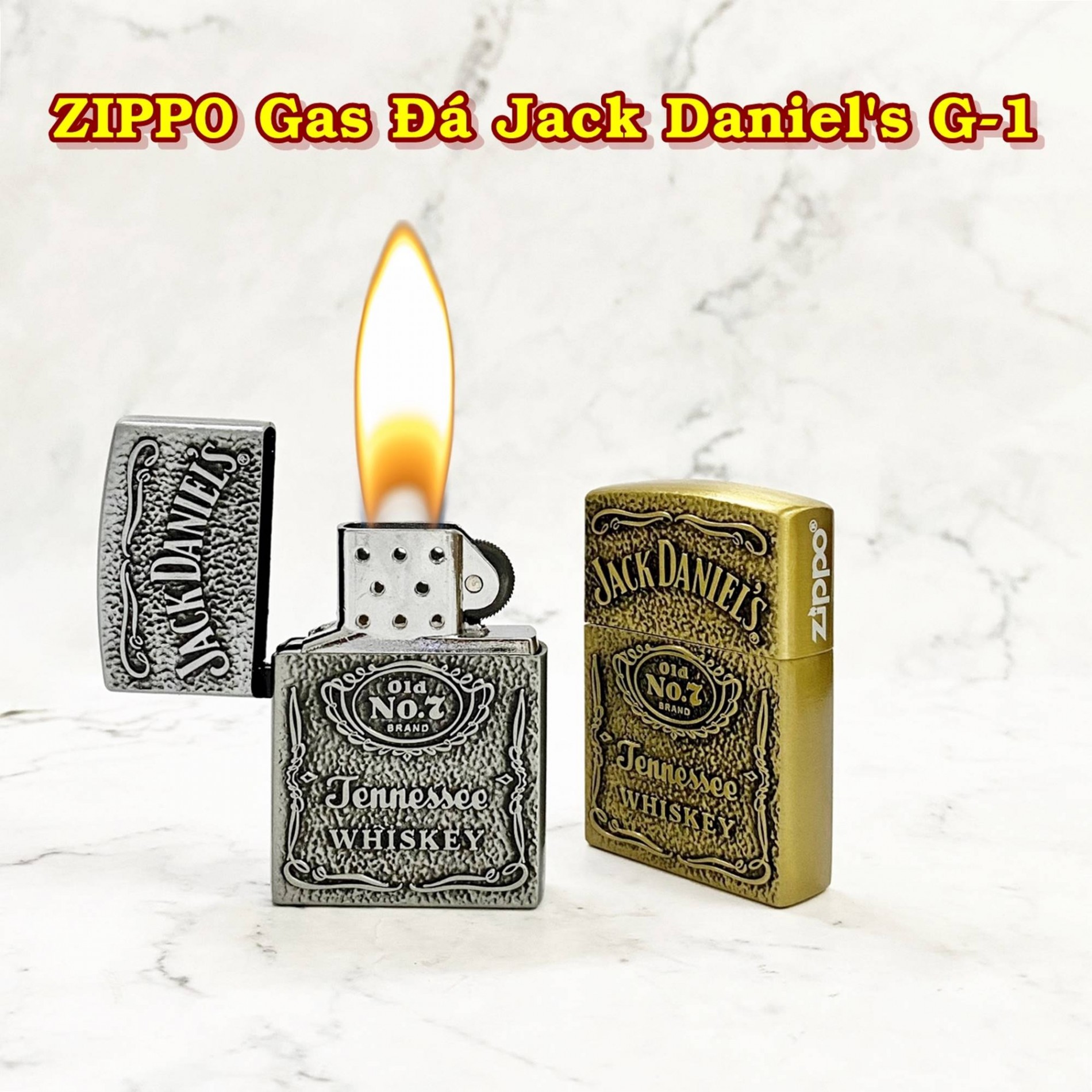 Bật lửa Zippo hình Jack Daniel's - xài gas